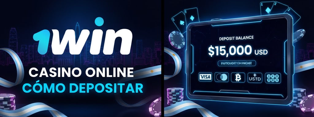 Depósitos y retiros en 1Win casino